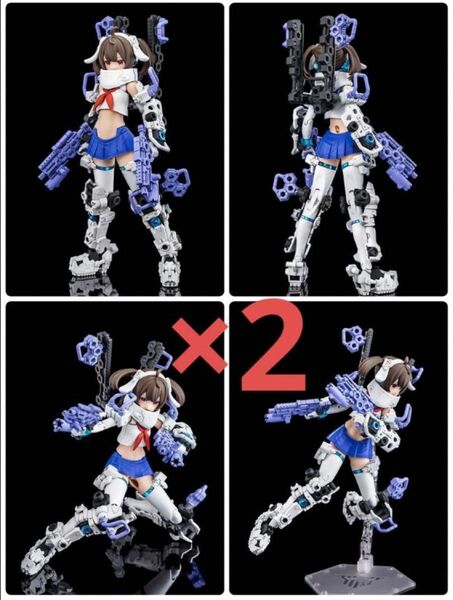 BUSTER DOLL ガンナー2点&BUSTER DOLL タンク＆BUSTERDOLLアイデカール　4点セット