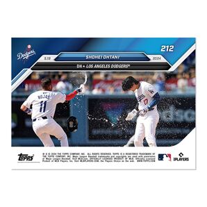 topps now 大谷 翔平選手 自身2度目のサヨナラヒット