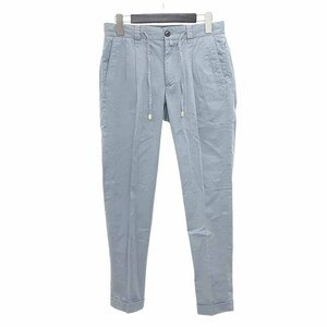 【特別価格】1 PIU 1 UGUALE 3 × Giabs EASY ITALY SLACKS PANTS パンツ ライトブルー メンズ3