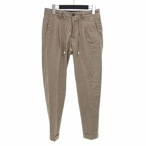 【PRICE DOWN】1 PIU 1 UGUALE 3 × Giabs EASY ITALY TROUSERS PANTS パンツ ブラウン メンズ3