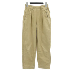 [ special price ]NOWOS CHINO PANTS side button fly Work chino pants beige lady's S