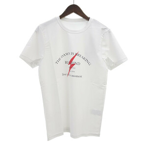 RESOUND CLOTHING プリント 半袖 クルーネック Tシャツ ホワイト メンズ1