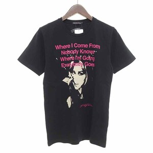 【PRICE DOWN】THEE HYSTERIC XXX 06173CT05 NIAGARA ガールプリント Tシャツ ブラック メンズS