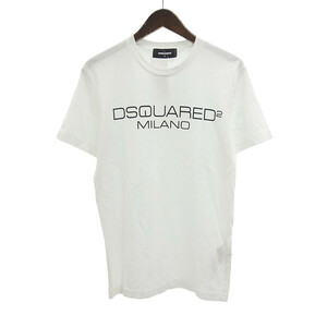 【PRICE DOWN】DSQUARED2 20SS Milano Logo Tee　Tシャツ ホワイト メンズS
