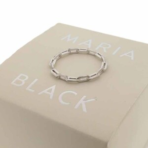 【PRICE DOWN】MARIA BLACK Gemma Ring チェーン 指輪 リング シルバー ユニセックス19号