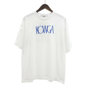 【PRICE DOWN】UNION × KOWGA LIMITED LOGO TEE プリント 半袖 Tシャツ ホワイト メンズ3