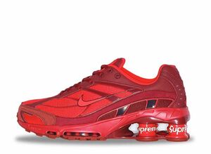 Supreme Nike Shox Ride 2 "Speed Red/Siren Red-Barn" 26cm DN1615-600