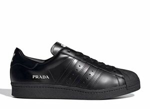 PRADA adidas originals Superstar "Black/Core Black-Clack" 27cm FW6679