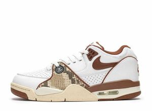 Stussy Nike Air Flight 89 Low SP &quot;White and Pecan&quot; 28cm FD6475-100