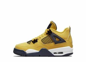 NIKE GS AIR JORDAN 4 "TOUR YELLOW" 25cm 408452-700