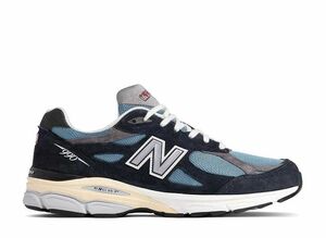 New Balance 990V3 &quot;Navy/Castlerock&quot; 27.5cm M990TE3