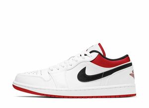 NIKE AIR JORDAN 1 LOW "WHITE/UNIVERSITY RED/BLACK" 26.5cm 553558-118