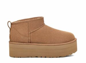 UGG WMNS Classic Ultra Mini Platform "Chestnut" 23cm 1135092-CHE