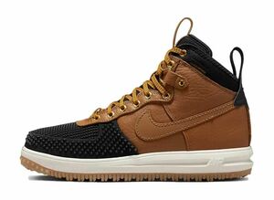 Nike Lunar Force 1 High Duckboot &quot;Yale Brown/Black/Gold Tone/Yale Brown&quot; 28cm 805899-202