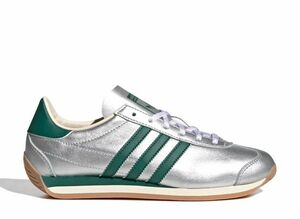 adidas Originals Country OG &quot;Silver Metallic/College Green/Cream White&quot; 27.5cm IE8412