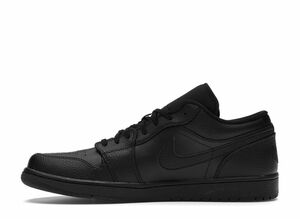 Nike Air Jordan 1 Low "Triple Black" 25cm 553558-091