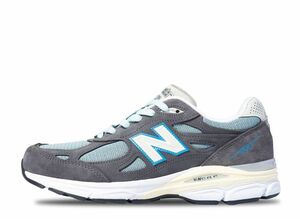 KITH New Balance 990V3 "Steel Blue" 27.5cm M990KS3