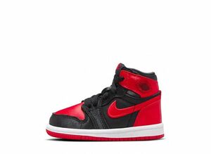 Nike TD Air Jordan 1 Retro High OG &quot;Satin Bred&quot; 13cm FD5305-061