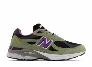 New Balance 990V3 &quot;Green/Purple&quot; 27.5cm M990TC3