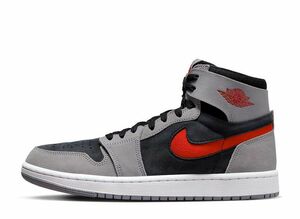 Nike Air Jordan 1 High Zoom CMFT 2 "Black/Fire Red-Cement Grey-White" 27cm DV1307-060