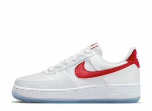 Nike Air Force 1 Low Satin &quot;White/Red&quot; 26.5cm DX6541-100