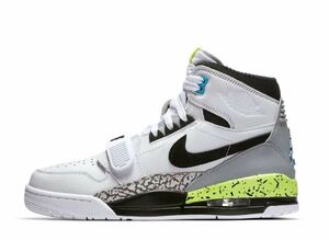 DON C NIKE JORDAN LEGACY 312 BLACK-VOLT-VIVID BLUE 27cm AQ4160-107