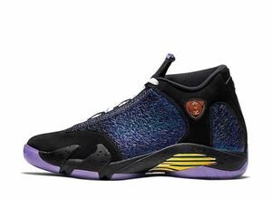 AIR JORDAN 14 RETRO "DOERNBECHER"（2019） CV2469-001 （ブラック/コートパープル/マルチカラー/ホワイト）