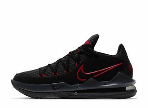 NIKE LEBRON XVII LOW &quot;BLACK/RED&quot; 23cm CD5007-001