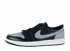 NIKE AIR JORDAN 1 RETRO LOW BLACK GREY (2015) 28cm 705329-003