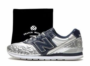 FRANCK MULLER × NEW BALANCE CM996 "SILVER"(トート付き) 27cm CM996FMS-TOTE