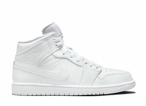 Nike Air Jordan 1 Mid "Triple White"(2022) 28.5cm 554724-136
