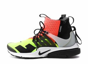 ACRONYM × AIR PRESTO MID "HOT LAVA" 844672-100 （ホワイト/ブラック/ホットラバ/ボルト）