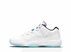 Nike GS Air Jordan 11 Low "Legend Blue" 24cm 528896-117