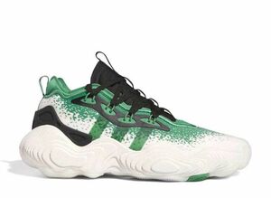 TRAE YOUNG 3 LOW "OFF WHITE PRELOVED GREEN CORE BLACK" IE2703 （オフホワイト/プリラブドグリーン/コアブラック）