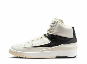 Nike WMNS Air Jordan 2 Retro &quot;Sail and Black&quot; 25.5cm DX4400-100