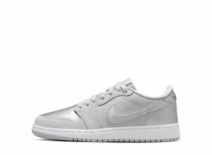 Nike GS Air Jordan 1 Retro Low OG &quot;Silver&quot; 24cm CZ0858-002