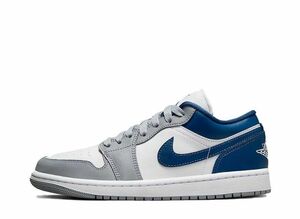 Nike WMNS Air Jordan 1 Low &quot;Grey and Blue&quot; 26.5cm DC0774-042