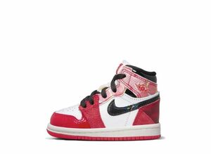 Spider-Man Nike TD Air Jordan 1 High OG SP &quot;Next Chapter/Spider-Man:Across the Spider-Verse&quot; 14cm DV1750-601