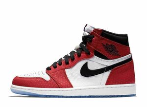 Spiderman Nike Air Jordan 1 Origin Story "Gym Red/White/Photo Blue/Black" 32cm 555088-602