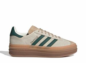 adidas Originals WMNS Gazelle &quot;White/Collegiate Green/Magic Beige&quot; 24cm ID7056