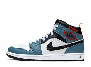 FACETASM Nike Air Jordan 1 Mid &quot;White/Navy&quot; 28cm CU2802-100