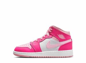 Nike GS Air Jordan 1 Mid &quot;Medium Soft Pink&quot; 25cm FD8780-116