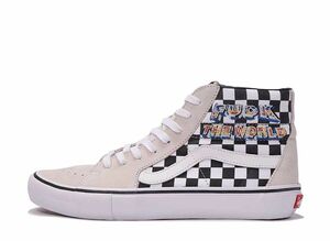 Supreme Vans Fuck The World &quot;Checker Board&quot; 27.5cm VN0A45JDSY4