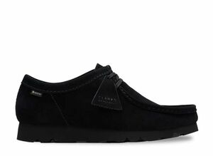 Clarks Wallabee GORE-TEX "Black Suede" 26cm 26149449