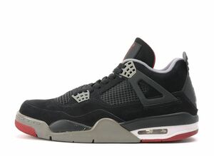 Nike Air Jordan 4 Retro "Black/Cement Grey/Fire Red" (2012) 30.5cm 308497-089