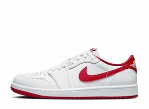 Nike Air Jordan 1 Retro Low OG "White and University Red" 23.5cm CZ0790-161