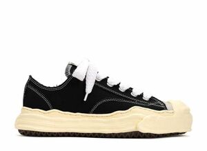 Maison MIHARA YASUHIRO HANK VL OG Sole Canvas Low-top Sneaker &quot;Black&quot; 28cm A09FW734-BLACK