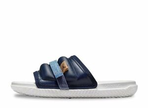 Nike Jordan Super Play Slide &quot;Obsidian/Dutch Blue/Gum Medium Brown&quot; 25cm DM1683-404