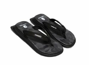 A BATHING APE × Havaianas Tradi Zori "Black Camo" 28cm 4146949-5178