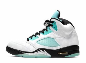 Nike Air Jordan 5 "White/Black/Island Green" 29cm CN2932-100